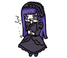 An otter is a chief director. sticker #14315336