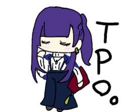 An otter is a chief director. sticker #14315341