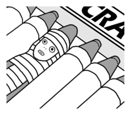 Crayonman sticker #14315392