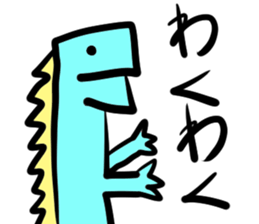 Monster's winter sticker #14315684