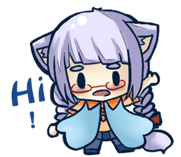 Momo's drawing everyday sticker #14315896