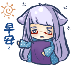 Momo's drawing everyday sticker #14315900