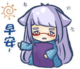 Momo's drawing everyday sticker #14315900