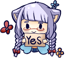 Momo's drawing everyday sticker #14315904