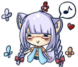 Momo's drawing everyday sticker #14315907