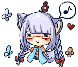 Momo's drawing everyday sticker #14315907