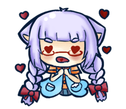 Momo's drawing everyday sticker #14315910