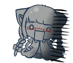 Momo's drawing everyday sticker #14315911