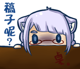 Momo's drawing everyday sticker #14315912