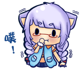 Momo's drawing everyday sticker #14315915