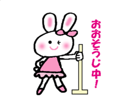 a kawaii kawaii rabbit sticker #14316182