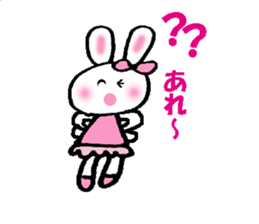 a kawaii kawaii rabbit sticker #14316184