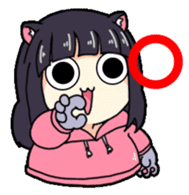 Yuri-nyan sticker #14316544