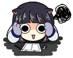 Yuri-nyan sticker #14316549