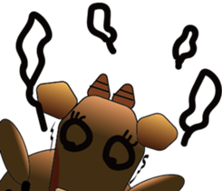 fat cattle sticker #14316711