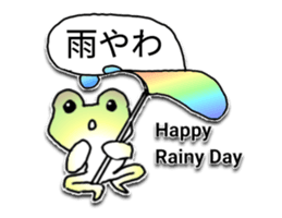 Naniwa frog 2 sticker #14316784