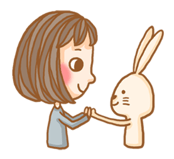 ee rabbit sticker #14317476