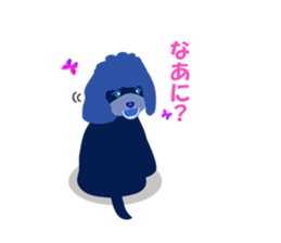ToyPoodle Dog Berry's cute daily sticker sticker #14317852