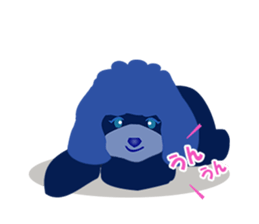 ToyPoodle Dog Berry's cute daily sticker sticker #14317856
