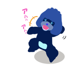 ToyPoodle Dog Berry's cute daily sticker sticker #14317864