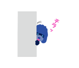 ToyPoodle Dog Berry's cute daily sticker sticker #14317869