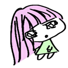 Glitter sticker #14317926