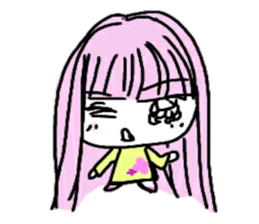 Glitter sticker #14317930