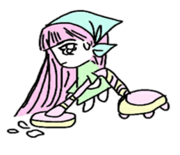 Glitter sticker #14317956