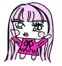 Glitter sticker #14317957