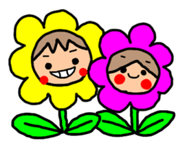 ORANGE chan and BROWN kun Jan.-Apr. sticker #14318119