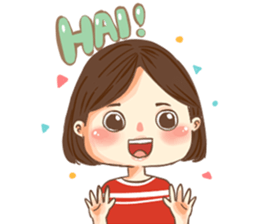 Basic Girl sticker #14318231