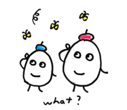 eggs life sticker #14318670