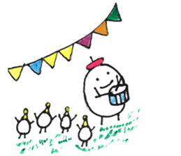 eggs life sticker #14318681