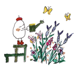 eggs life sticker #14318691