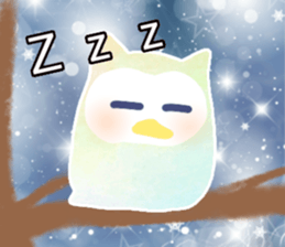 COLORFUL OWL...! sticker #14318701
