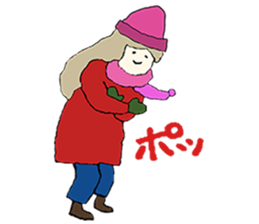 GIRLS!STAMP! sticker #14319095