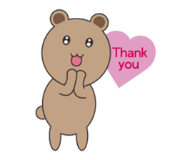 Mr. Cocoa Bear sticker #14319316