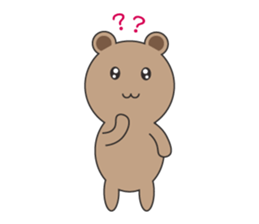 Mr. Cocoa Bear sticker #14319322