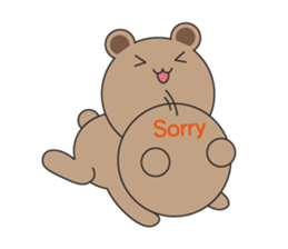 Mr. Cocoa Bear sticker #14319329