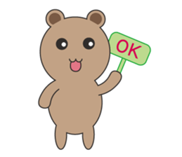 Mr. Cocoa Bear sticker #14319330