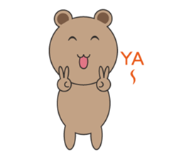 Mr. Cocoa Bear sticker #14319336