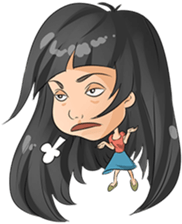 Cute Pony Girl sticker #14319483