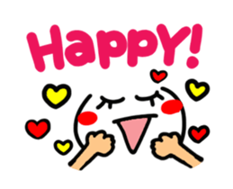 Basic and simple reaction. sticker #14319852