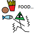 Useful Matchstick Men Stickers sticker #14319974