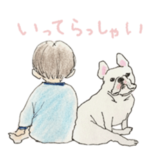 French bulldog & friends Sticker sticker #14320400
