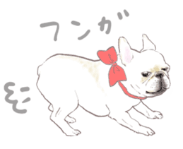 French bulldog & friends Sticker sticker #14320412