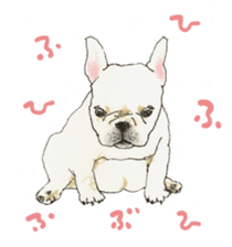 French bulldog & friends Sticker sticker #14320413