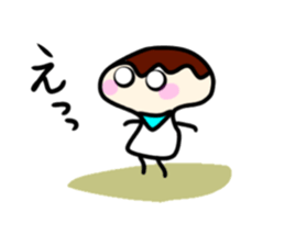 mushroom life baby3 sticker #14320686