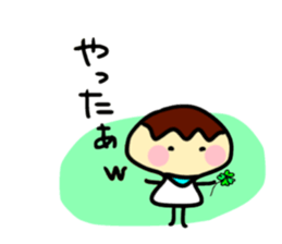 mushroom life baby3 sticker #14320704