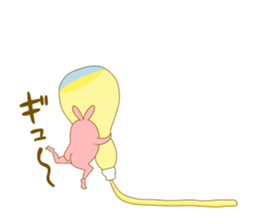 Medium mammal pink13 sticker #14320854